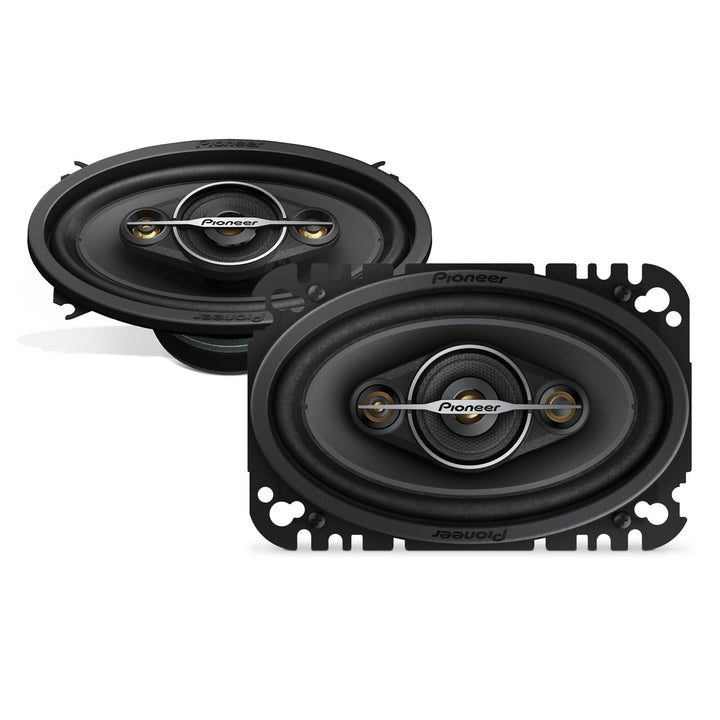 Pioneer TS-A4671F 4 x 6" 4-Weg-Koaxial-Lautsprecher Set mit 2 Lautsprechern (je 210 W max., 30 W Sin