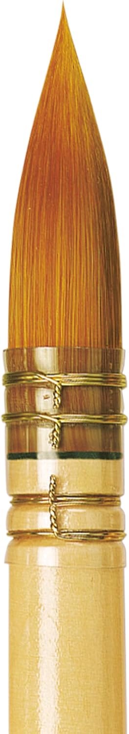 da Vinci Watercolor Series 488 CosmoTop Spin Pinsel, runde Synthetik mit lackiertem Naturgriff, Grös