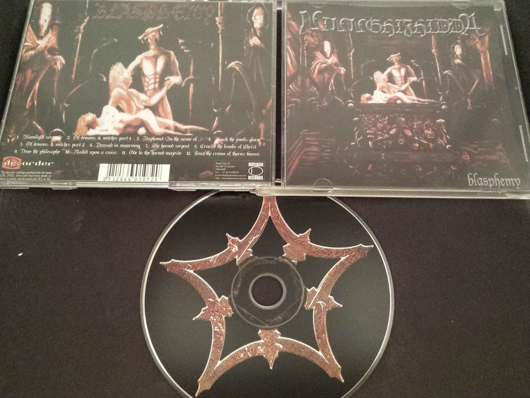 Blasphemy, Audio-CD