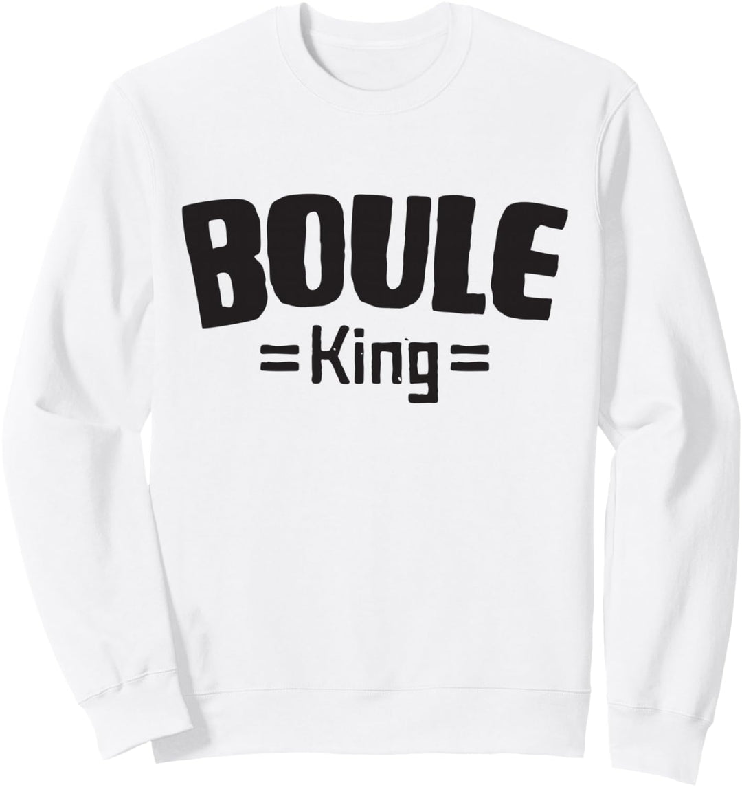 Boule King Kugeln für Bouler Boccia Spiel Botcha Boule Set Sweatshirt