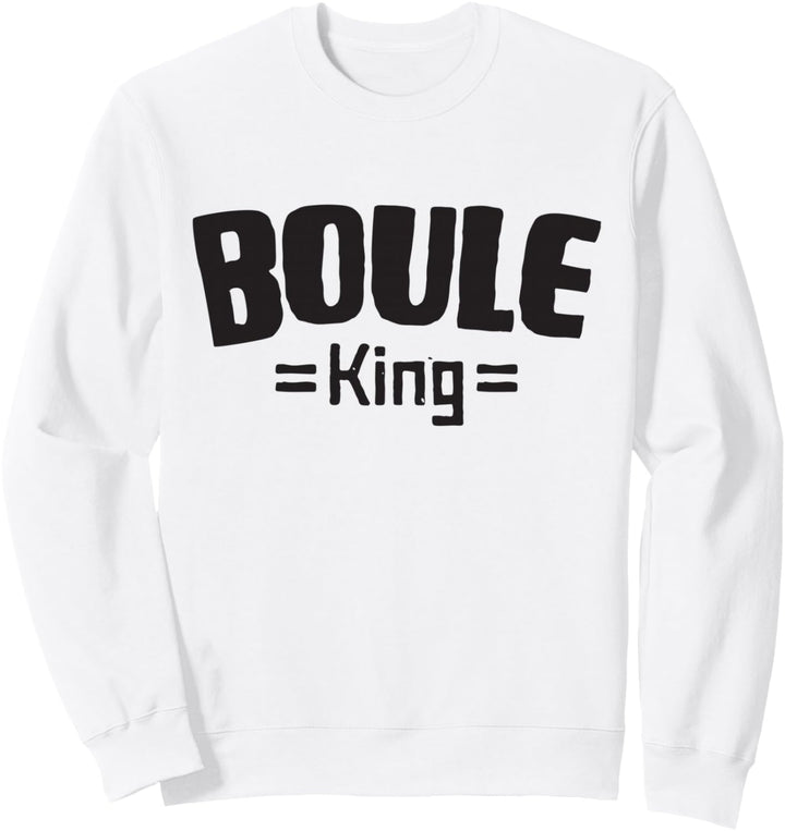 Boule King Kugeln für Bouler Boccia Spiel Botcha Boule Set Sweatshirt