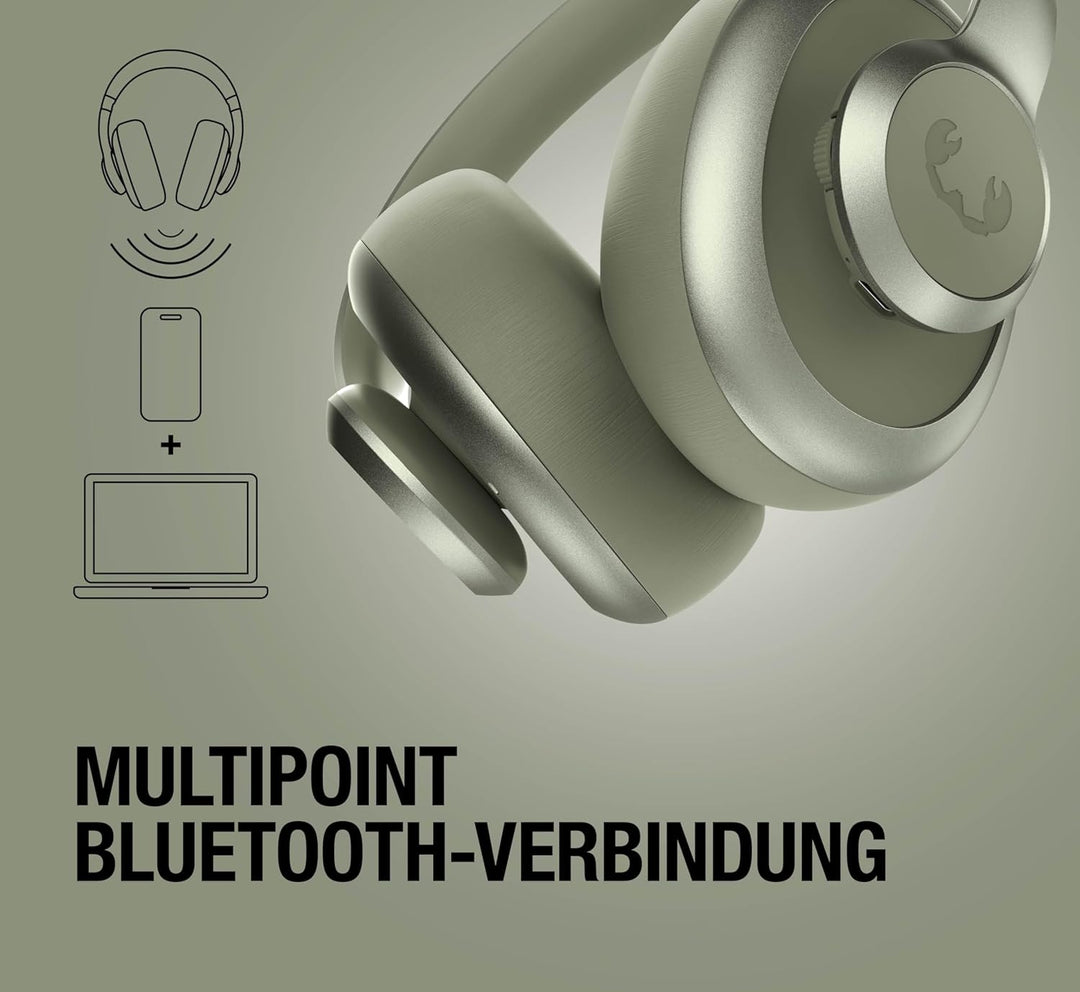 Fresh 'n Rebel Clam Ace 2, ANC-Kopfhörer, Hybrid Active Noise Cancelling, Ambient-Sound-Modus, Multi