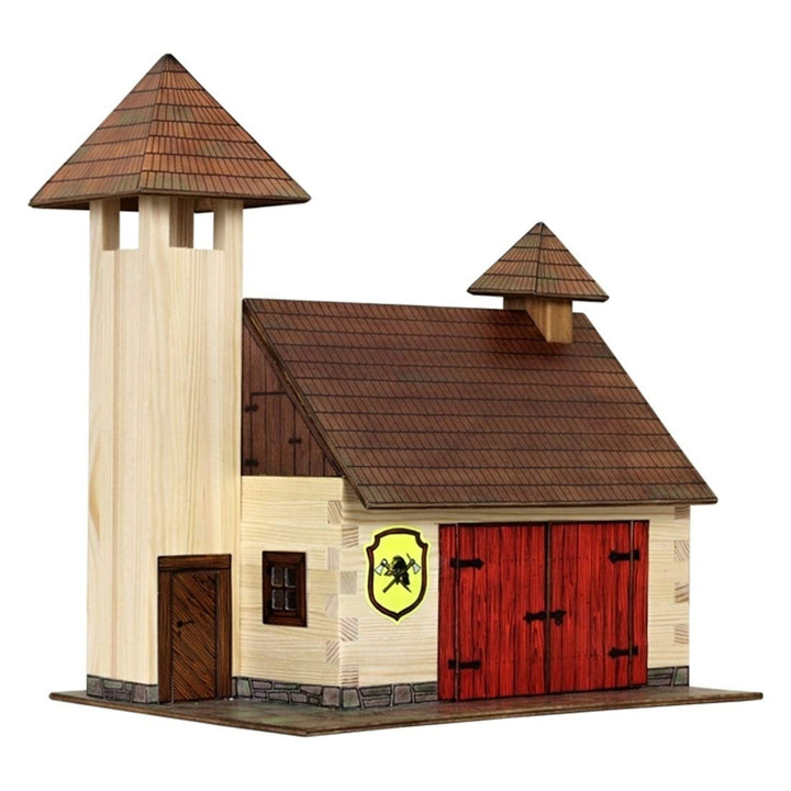 Walachia 128 Feuerpark Holz-Kits, braun, Media