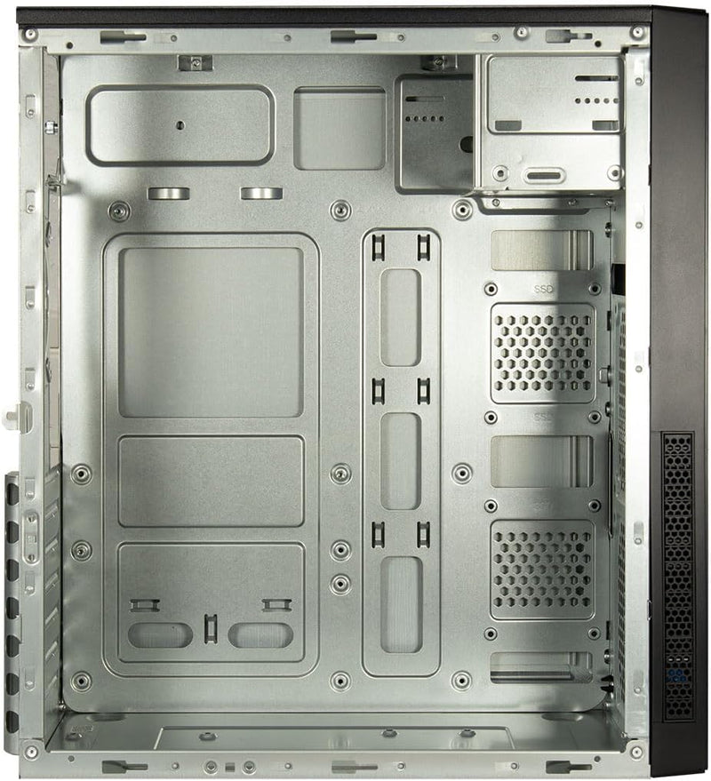 Inter-Tech Gehäuse IT-2812 Business, Mainboards bis ATX, schwarz