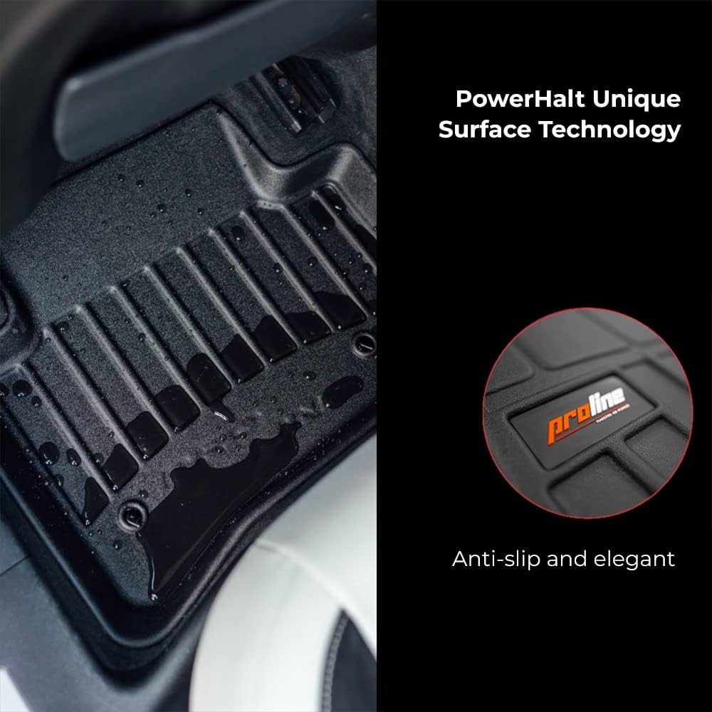 FROGUM ProLine 3D Gummimatten Exklusiven Auto Fussmatten Autofussmatten für FIAT Bravo II 2007-2014,