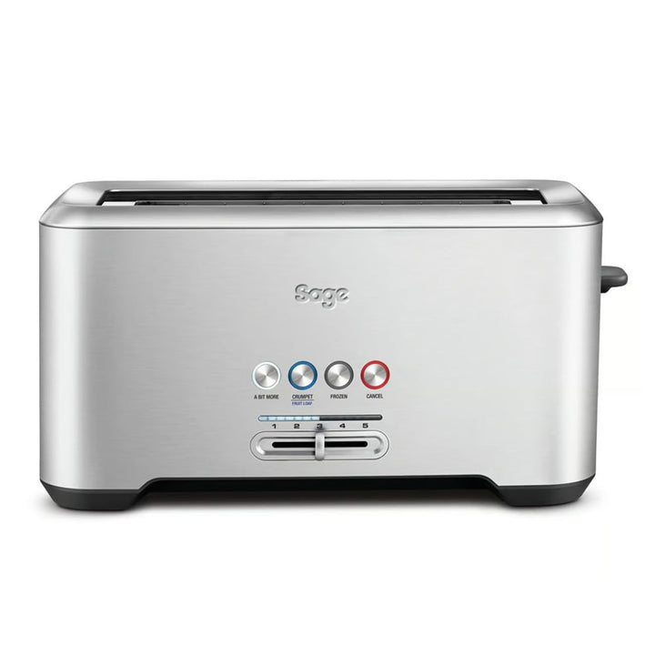 Sage - The 'A Bit More' Toaster 4 Slice, Gebürsteter Edelstahl 4 Schächte, 4 Schächte