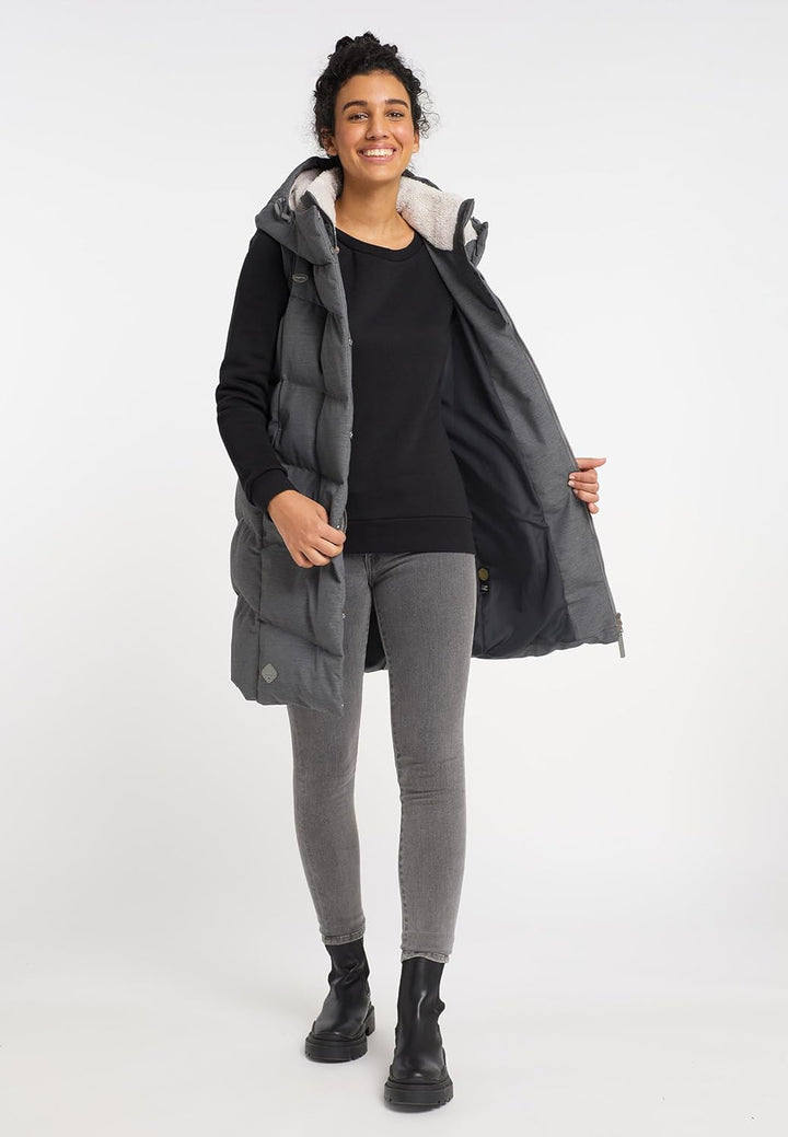 Ragwear PAVLA VEST S Grau, S Grau