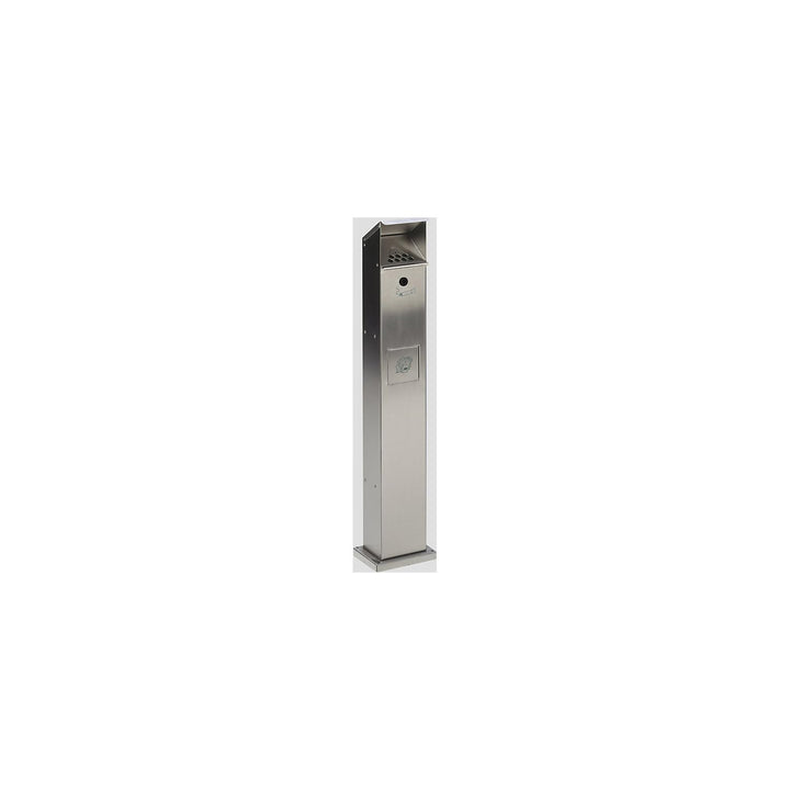 VAR | Kombi-Standascher | Volumen 5 l | BxHxT 180 x 1150 x 150 mm | Edelstahl