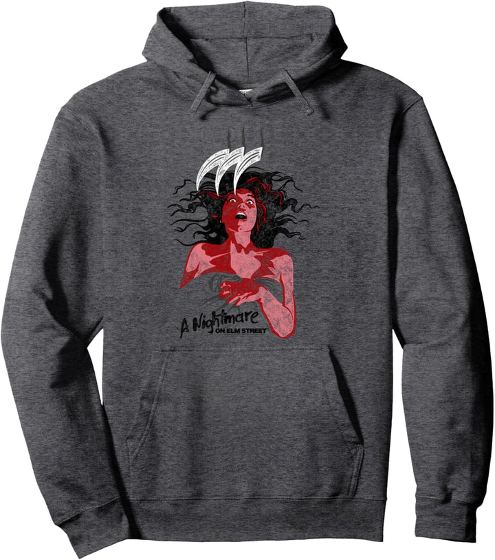Nightmare on Elm Street European Poster Pullover Hoodie