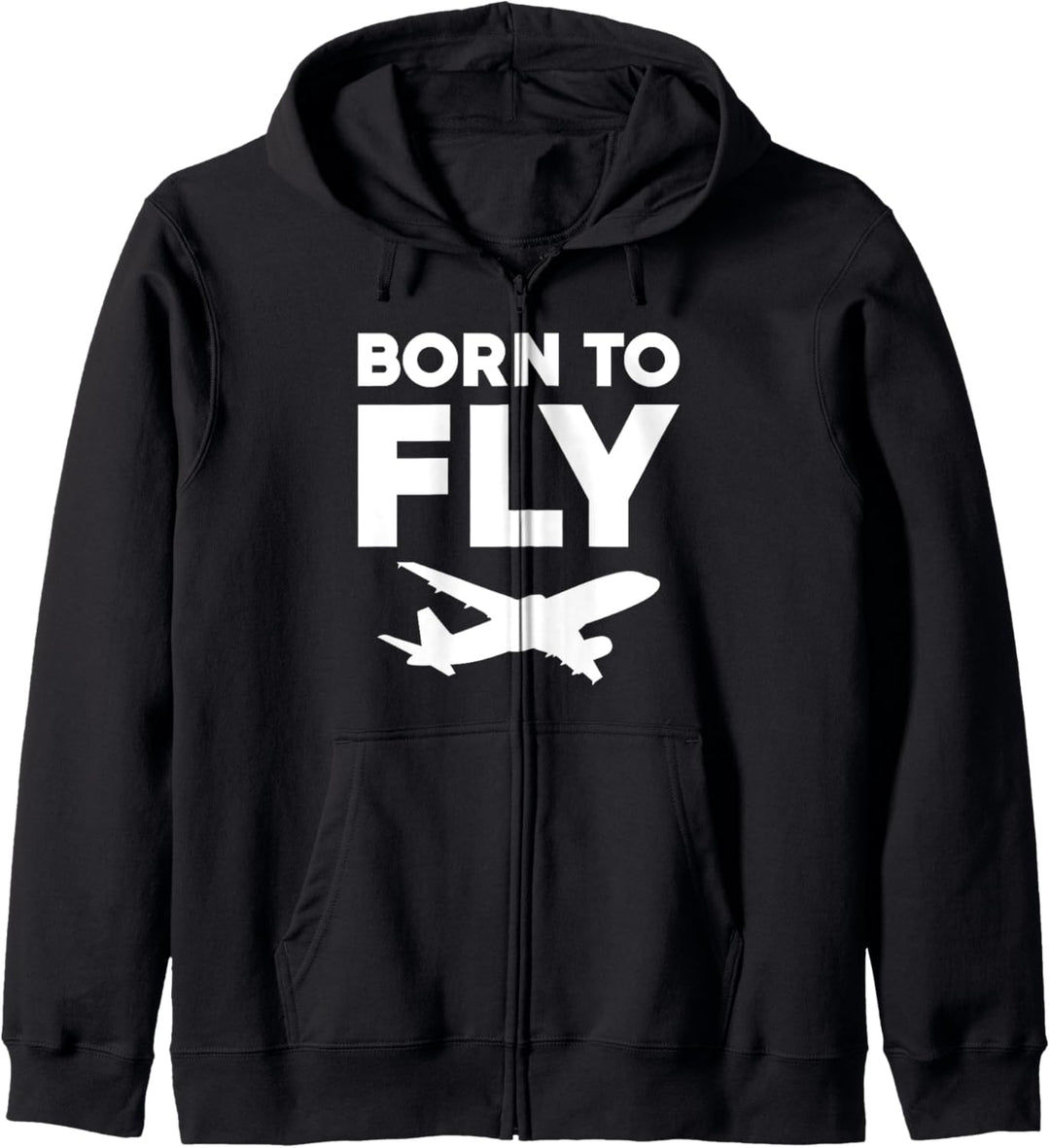 Born to Fly Flugbegleiter Kapuzenjacke