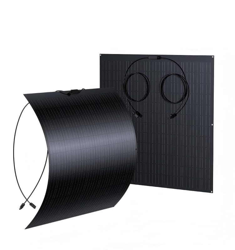 480W Flexibel Solarpanel, 2 x 240W Flexibles Solarmodule, IP67, 23,5% Umwandlung Photovoltaik Panel
