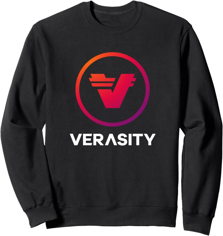 VRA Münze Kryptowährung 3.0 Verasity Technologie Sweatshirt