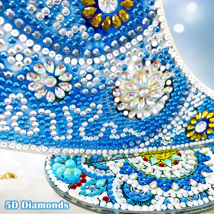 LYLIDIA Diamond Painting Weihnachten Erwachsene Weihnachtsbaum Schneemann Beidseitig DIY 5D Weihnach