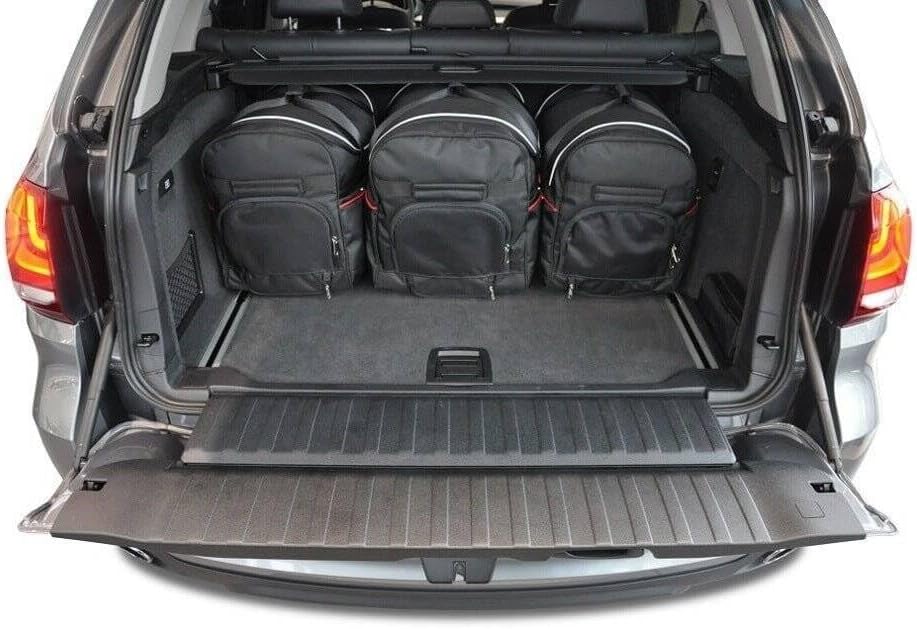 KJUST Dedizierte Kofferraumtaschen 5 STK kompatibel mit BMW X5 F15 2013-2018
