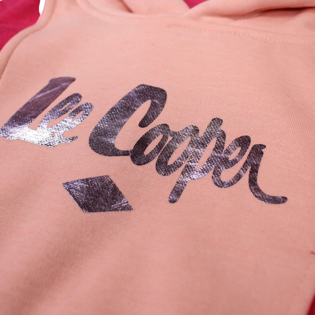 Lee Cooper Mädchen Kapuzenpullover Sweatshirt 8 Jahre Rosa, 8 Jahre Rosa