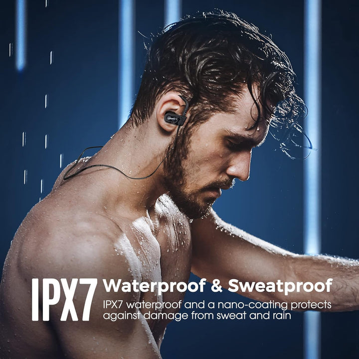 Bluetooth Kopfhörer bieten Bluetooth 5.0, IPX7 Wasserdichtigkeit, mit 16 Stunden Spielzeit und EIN e