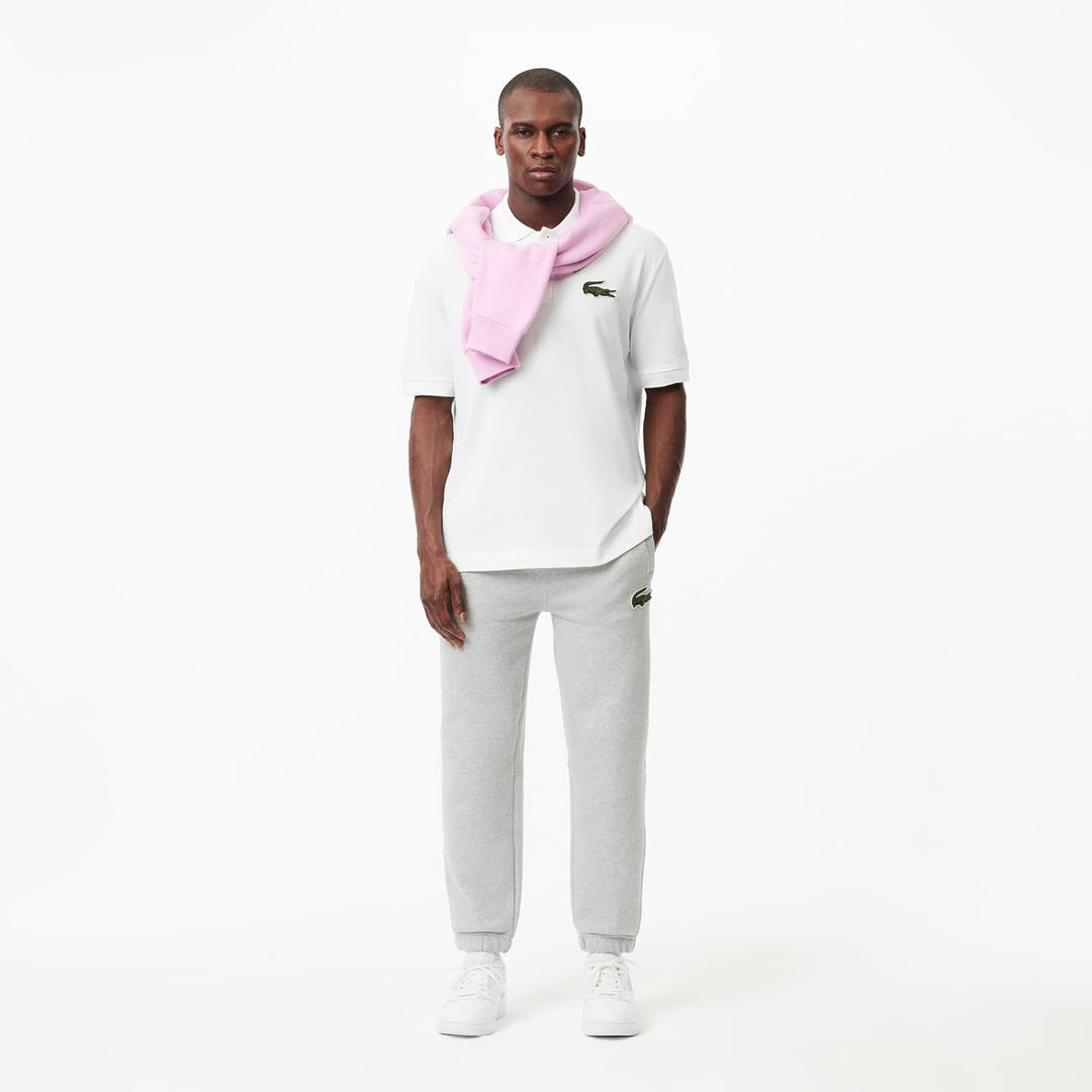 Lacoste Unisex Polohemd XS Weiss, XS Weiss