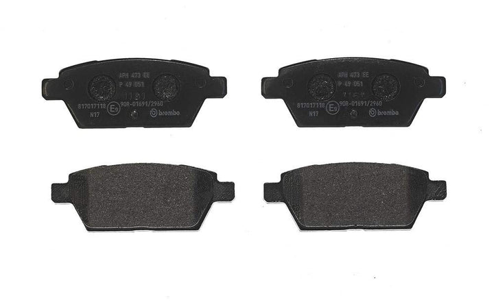 BREMBO P 49 051 Bremsbeläge