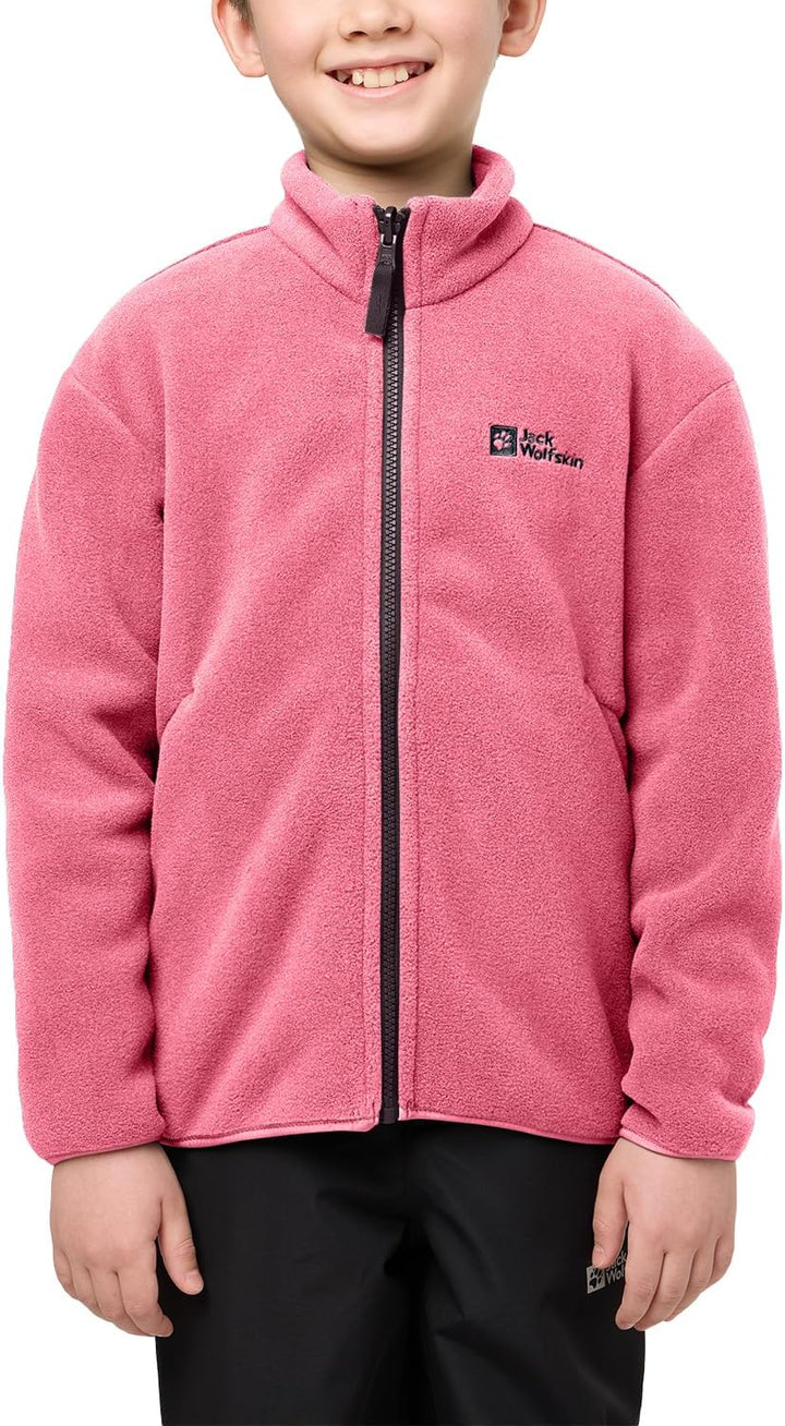 Jack Wolfskin Unisex Kinder Jacket, boysenberry/pink