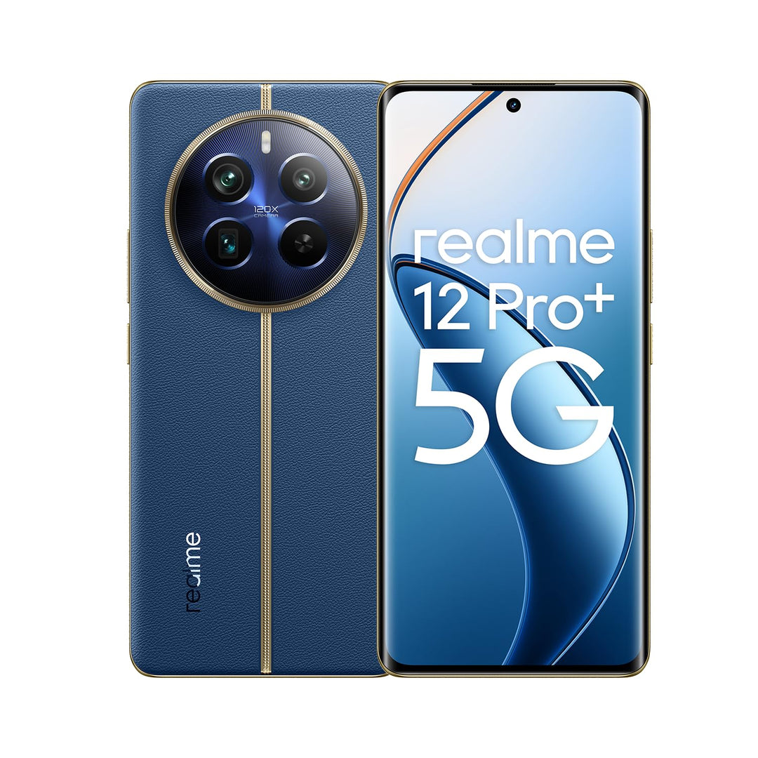realme 12 Pro+ 5G Smartphone 8+256GB, Sony IMX890 OIS Camera, 3X Optical Zoom, Snapdragon 7s Gen 2 C