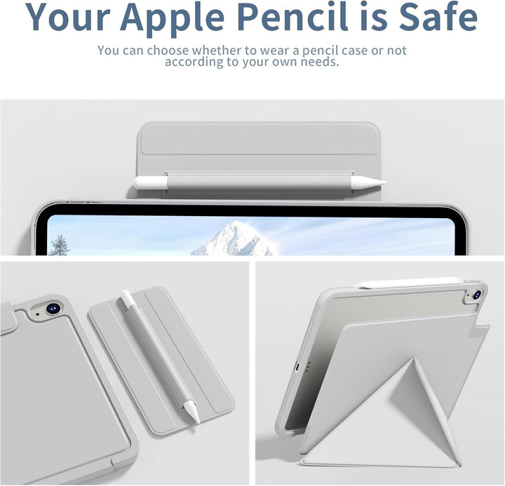 Hülle für iPad (A16) 11. Generation 11 Zoll 2025, iPad 10. Gen 10,9 Zoll 2022, Schlanke Magnetische