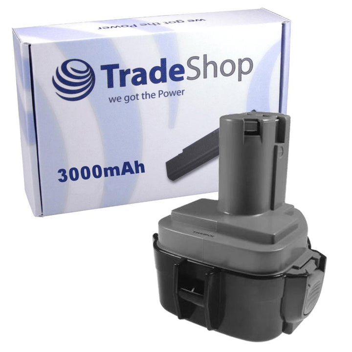 Trade-Shop Premium Akku 12V/3000mAh/36Wh für Makita 6313 6314 6316 6317 6319 6327 6835 D DWAE DWBE D