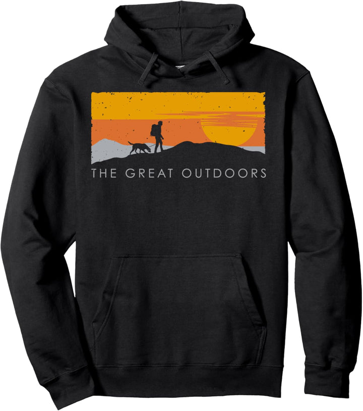 Trendy Hiking Great Outdoors Pullover Hoodie