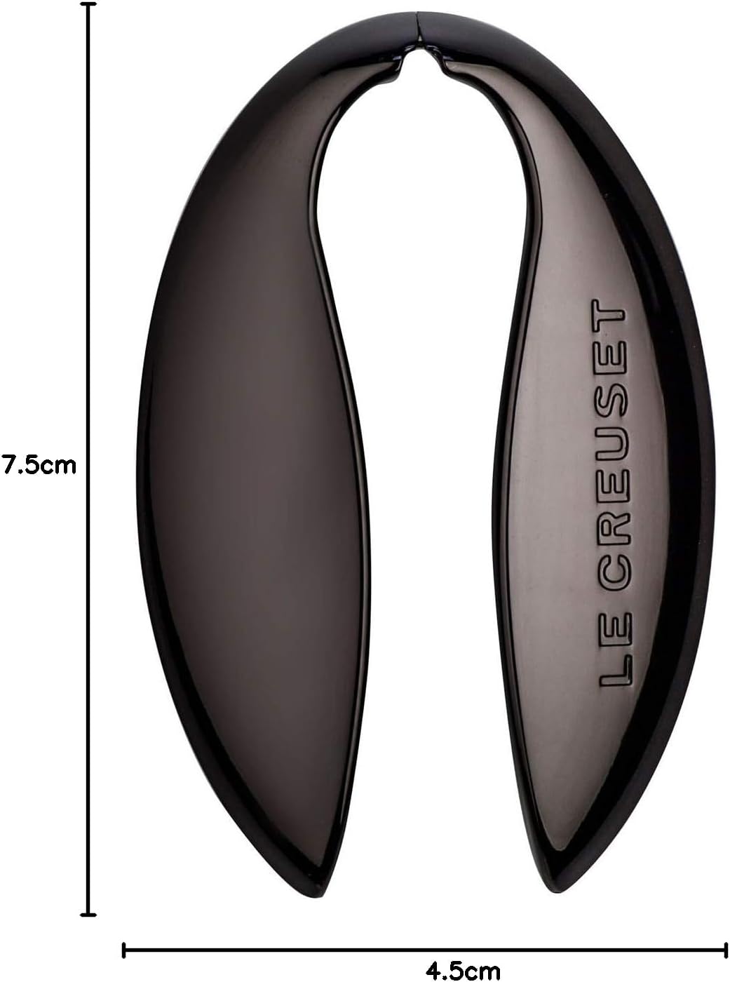 Le Creuset, Kapselschneider, Metallic Schwarz, Zamak, FC400, 49464000060000 Fc400 Schwarz Nickel, Fc