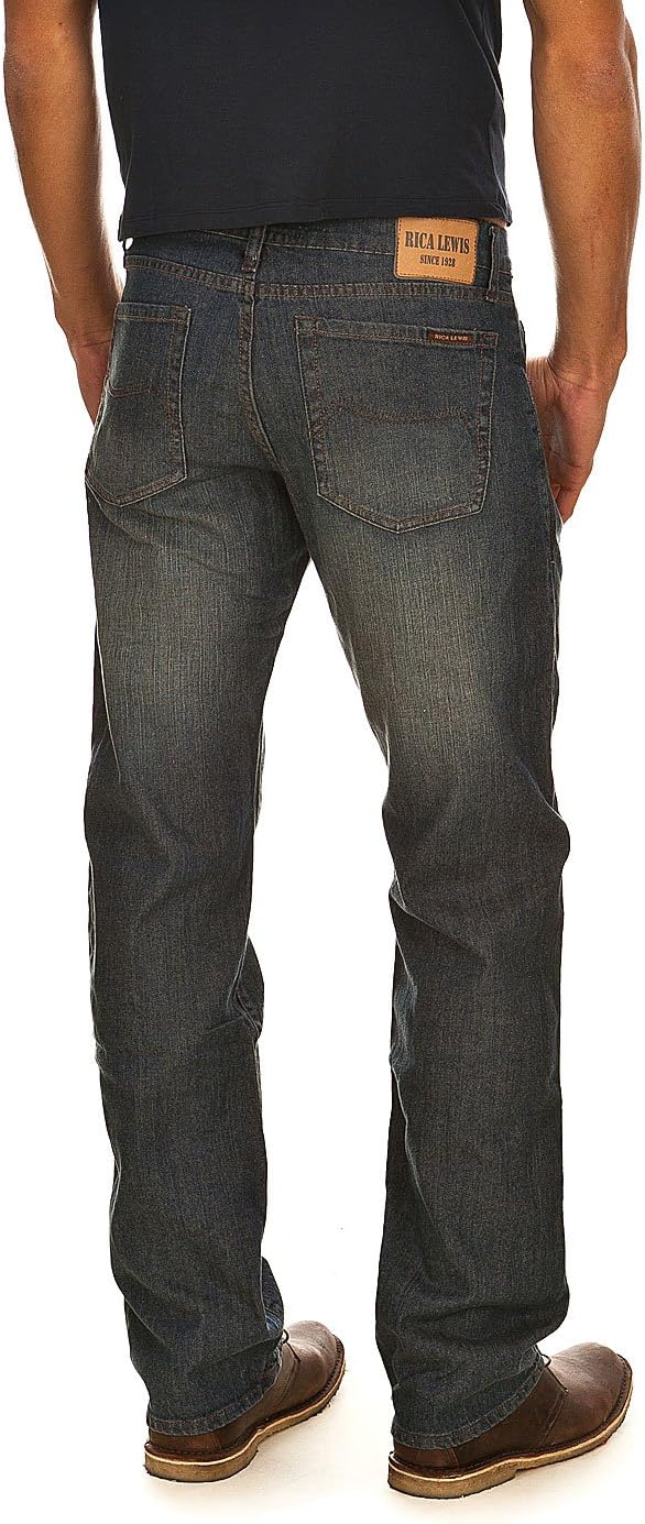 Rica Lewis Herren Jeanshose 31W / 32L Blau (Blau) (Blue), 31W / 32L Blau (Blau) (Blue)