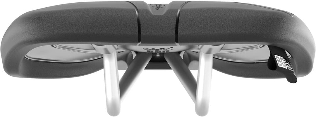 SQlab 611 Ergowave CrMo, MTB Tech & Trail Fahrradsattel Schwarz 14 cm Einfarbig, Schwarz 14 cm Einfa