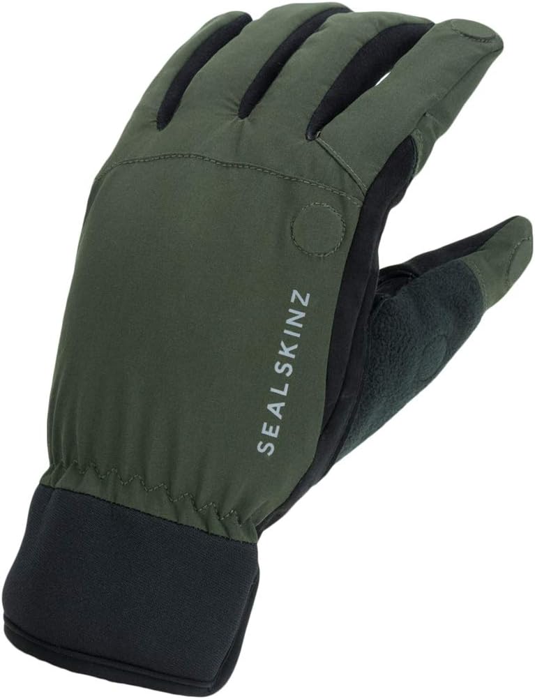 Sealskinz Unisex Wasserdichter Allwetter Sporthandschuh Olive Green / Black XXL, Olive Green / Black