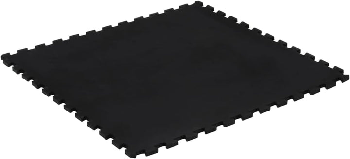 vidaXL Gummi Bodenfliese, Bodenmatte mit Rutschfester Unterseite, Schutzmatte für Garage Fitnessraum