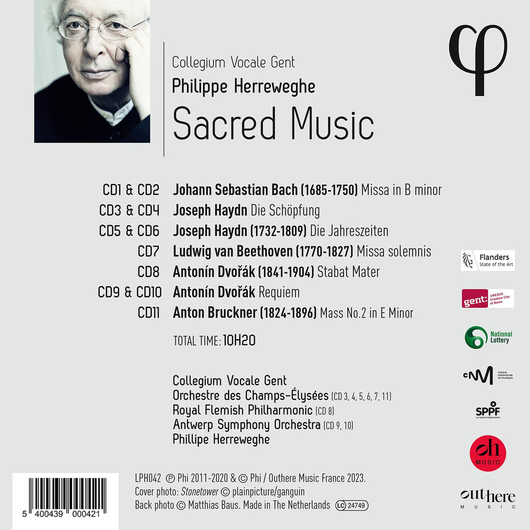 Sacred Music - Werke von Bach, Beethoven, Dvorak, Bruckner & Haydn, Audio-CD