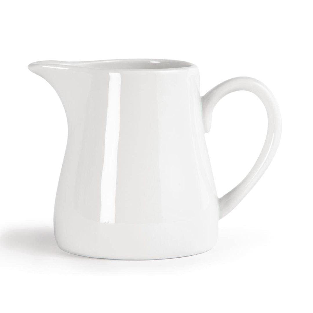 Olympia U821 creme oder Milch Krug mit Griff, 10 oz (Pack von 6) 305ml 10.75oz Einzelbett, 305ml 10.