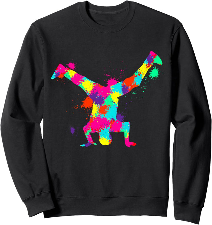 Breakdance Breakdancer Breakdancing Kinder Jungen Sweatshirt