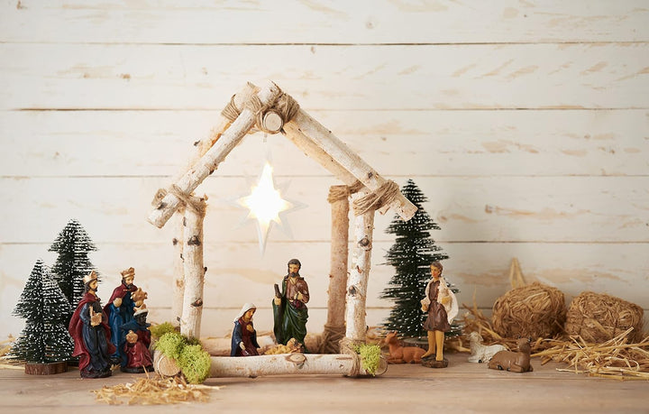VBS 10 XXL-Krippenfiguren Weihnachten Krippe Figur