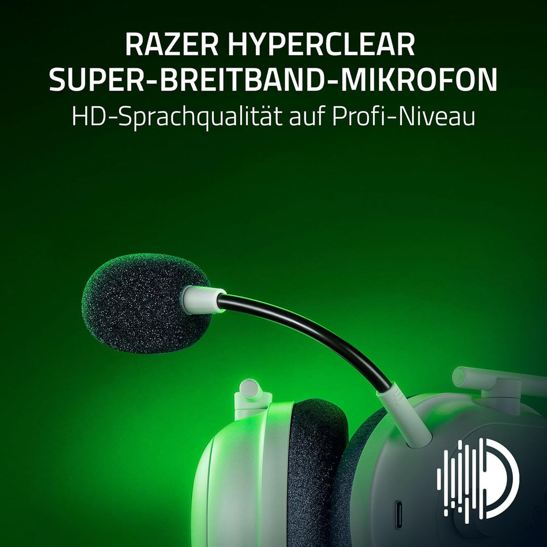 Razer BlackShark V2 Pro (Xbox) - Kabelloses Konsolen E-Sport Headset für Xbox S-X & One (Triforce 50