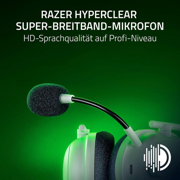 Razer BlackShark V2 Pro (Xbox) - Kabelloses Konsolen E-Sport Headset für Xbox S-X & One (Triforce 50