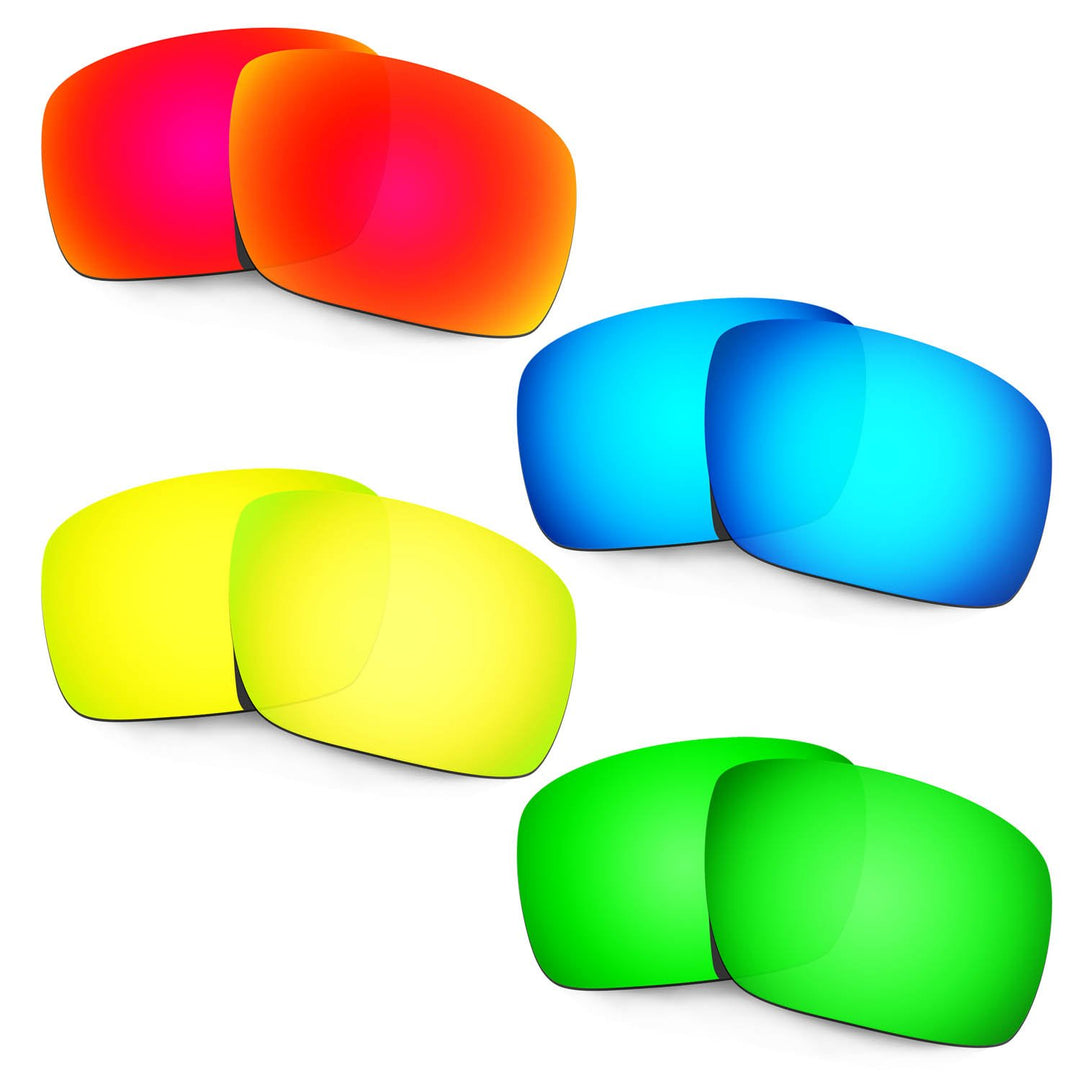 HKUCO Plus Mens Replacement Lenses For Oakley Triggerman - 4 pair