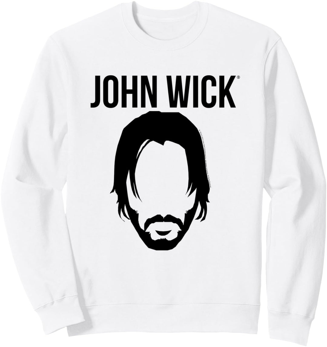 John Wick Kopf & Logo Sweatshirt