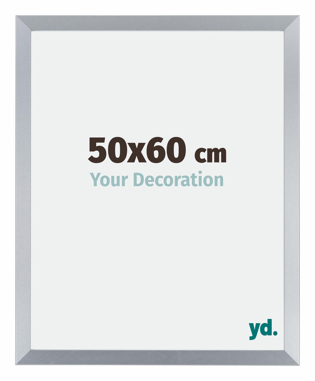 yd. Your Decoration - Bilderrahmen 50,00x60,00 cm - Bilderrahmen aus MDF mit Acrylglas - Antireflex