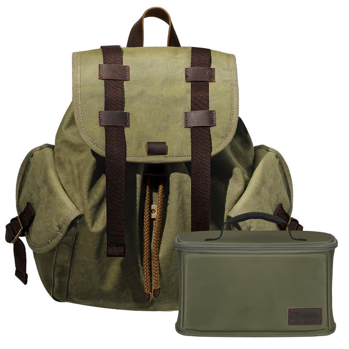TARION Unisex Michael Kamerarucksack (1er Pack) M Grün, M Grün