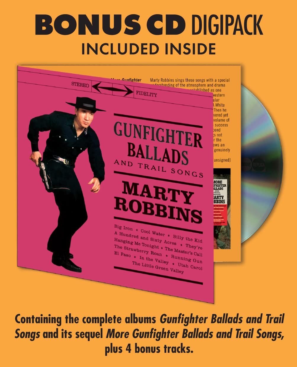 Gunfighter Ballads and Trail Songs Bonu, Vinyl