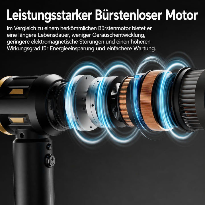 SoarFly Handstaubsauger Auto, 28000Pa Akku Staubsauger Auto, 4 in 1 Mini Staubsauger, Auto Staubsaug