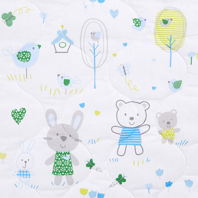 Träumeland Laufgittermatratze basic, Matratzengrösse 98 x 98 cm, Design sortiert, 98 x 98 cm