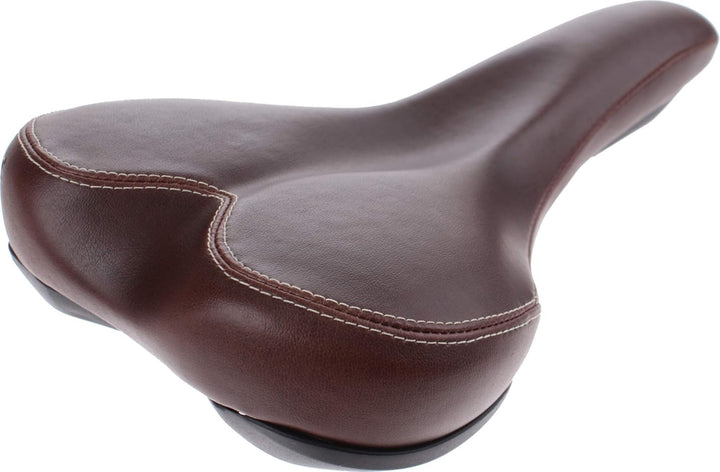 ergotec Ledersattel Comfort Stahlgestell M Braun, M Braun