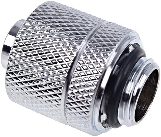 Alphacool 17229 Eiszapfen 13/10mm Anschraubtülle G1/4 - Chrome Sixpack Wasserkühlung Anschlüsse