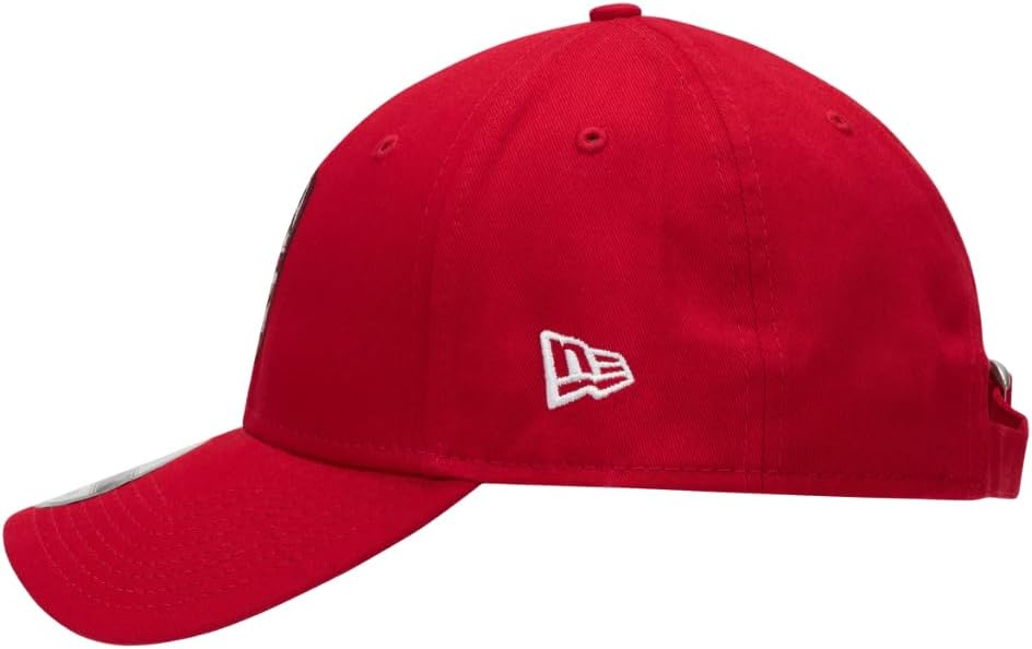 New Era 9Forty Strapback Cap - AC Mailand rot