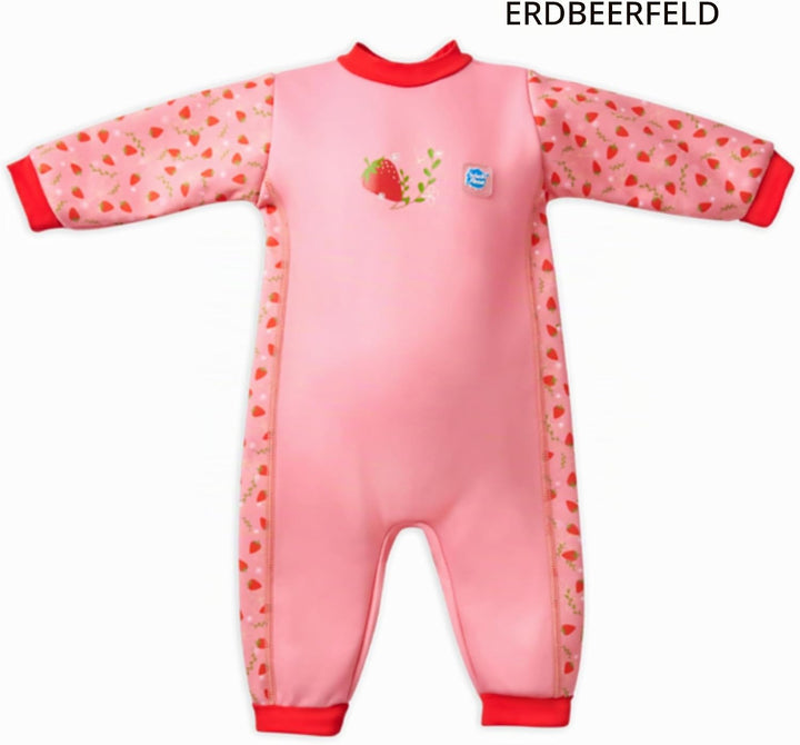 Splash About Warm In One Baby Erwärmen Wetsuit 3-6 monate Strawberry Field, 3-6 monate Strawberry Fi