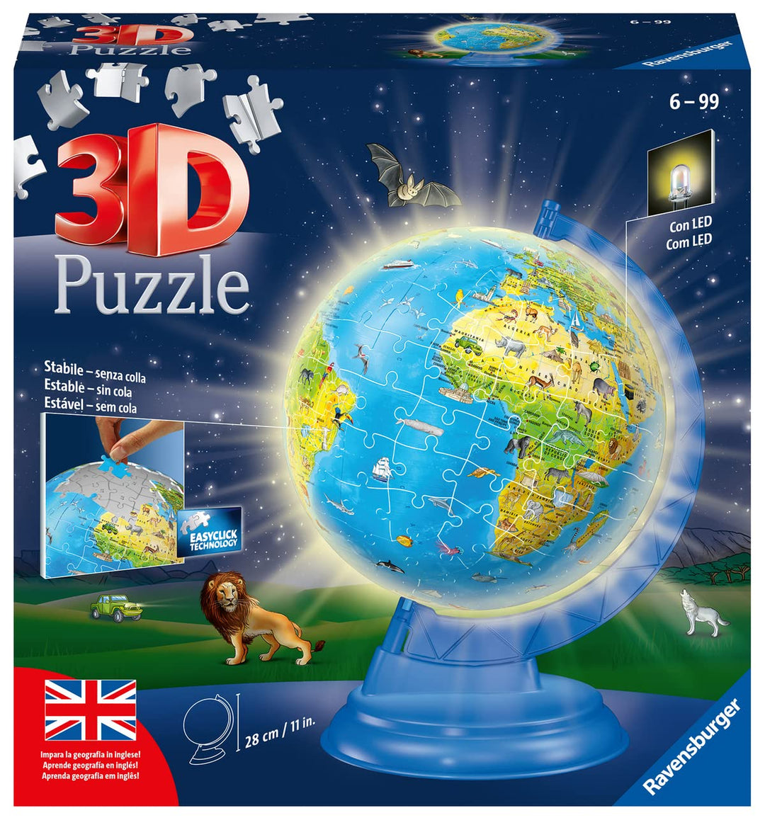 Ravensburger 11498 Rätsel, bunt